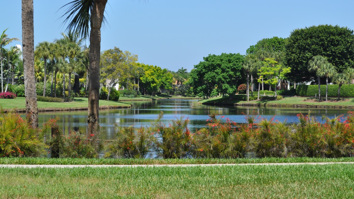 Lake view in Pelican Bay by naplesrealestate
