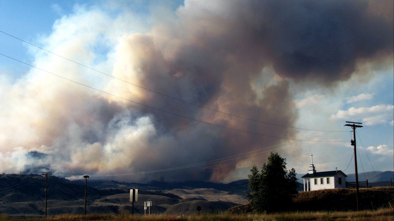 Montana Wildfire by CGP Grey