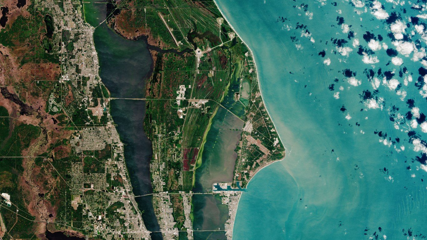 Space Coast, Florida by European Space Agency