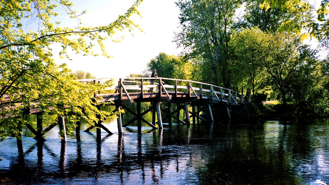 Old North Bridge, Concord Massachusetts by Phillip Capper