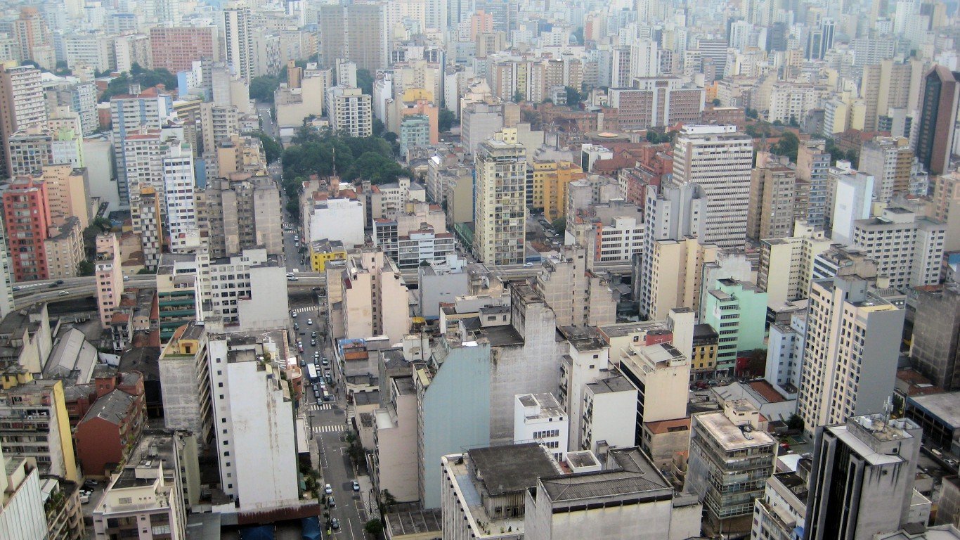 Sao Paulo Panoramic by Francisco Anzola