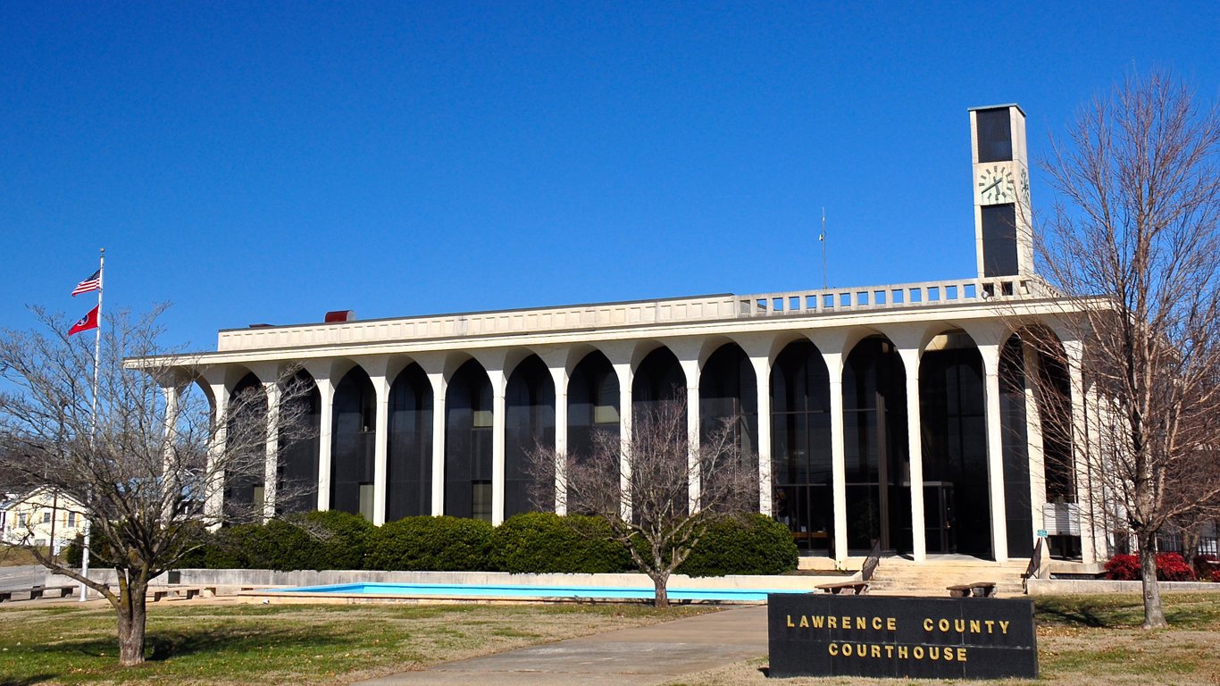 Lawrence County Courthouse by Skye Marthaler