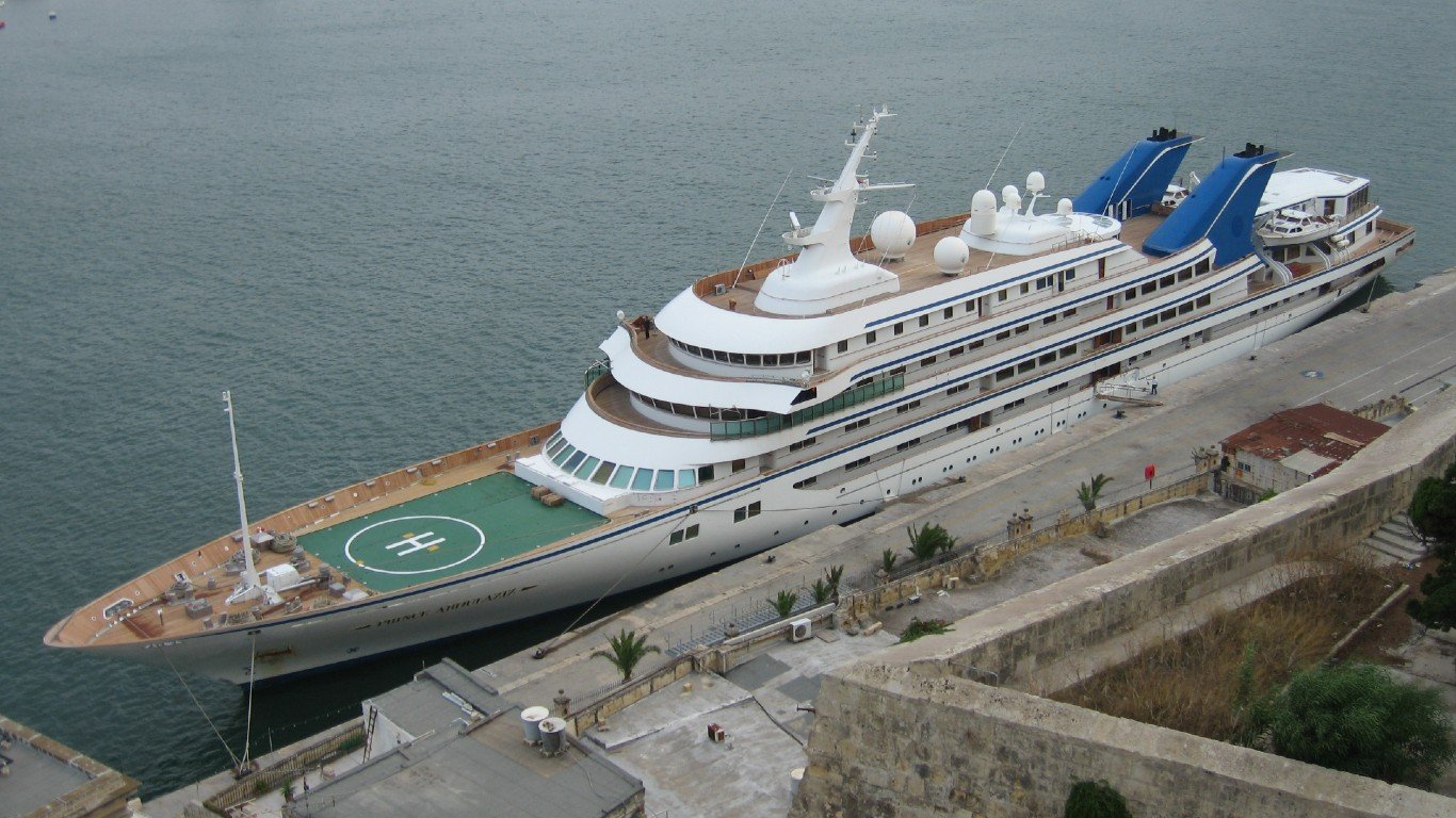 Prince Abdulaziz Yacht Malta 2006 by Mecil