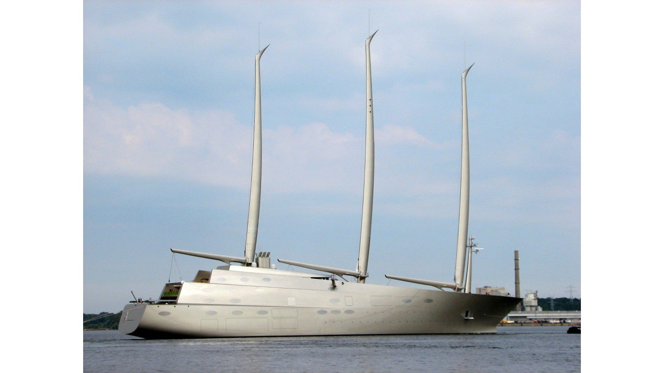 Sailing Yacht A, starboard by Feliz