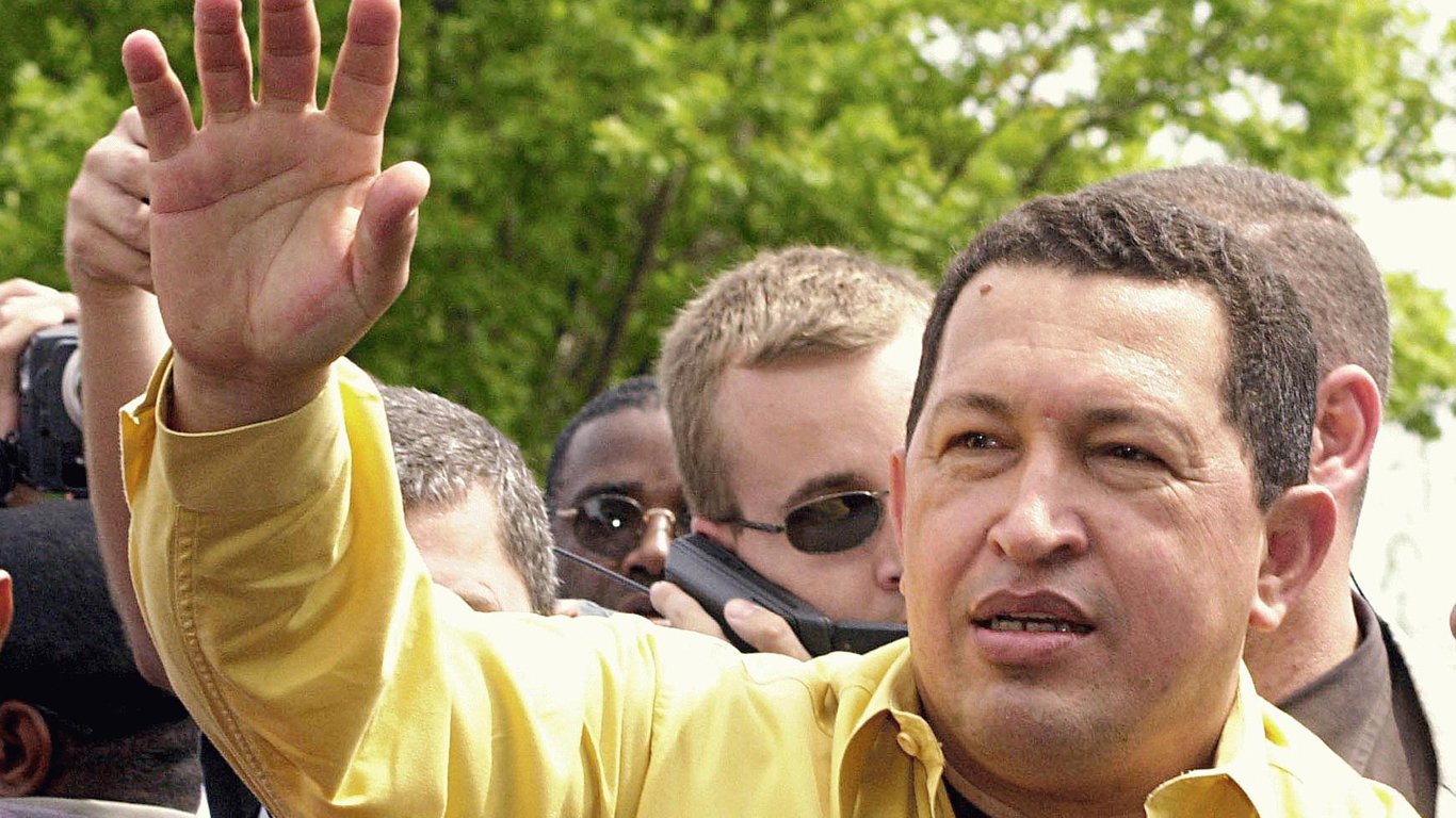 Hugo Chavez in Brazil by Victor Soares - ABr
