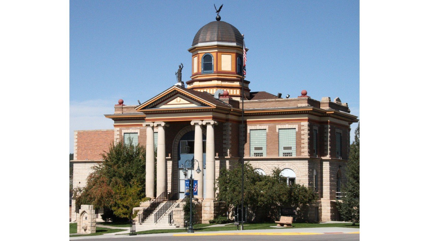 Weston County Courthouse Wyoming by Acroterion