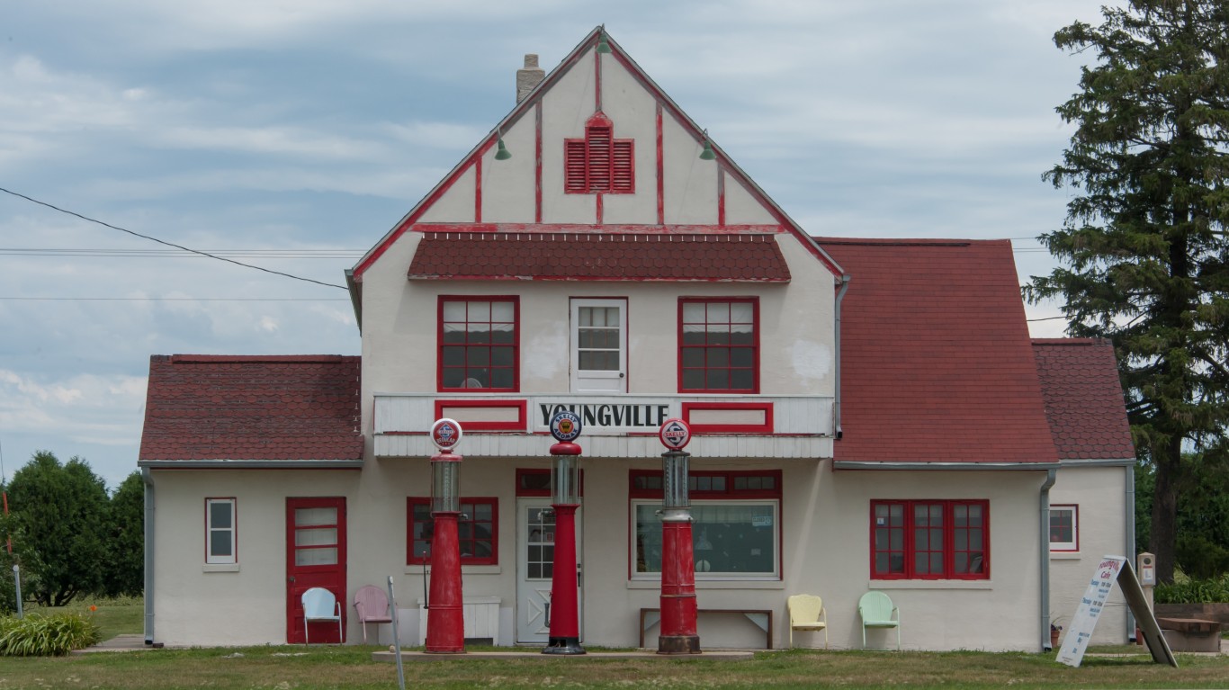 Youngville Cafe, Benton County... by Carl Wycoff