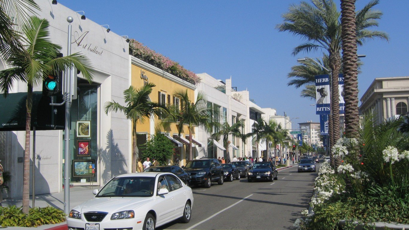 Rodeo Drive in Beverly Hills, ... by Omar A.
