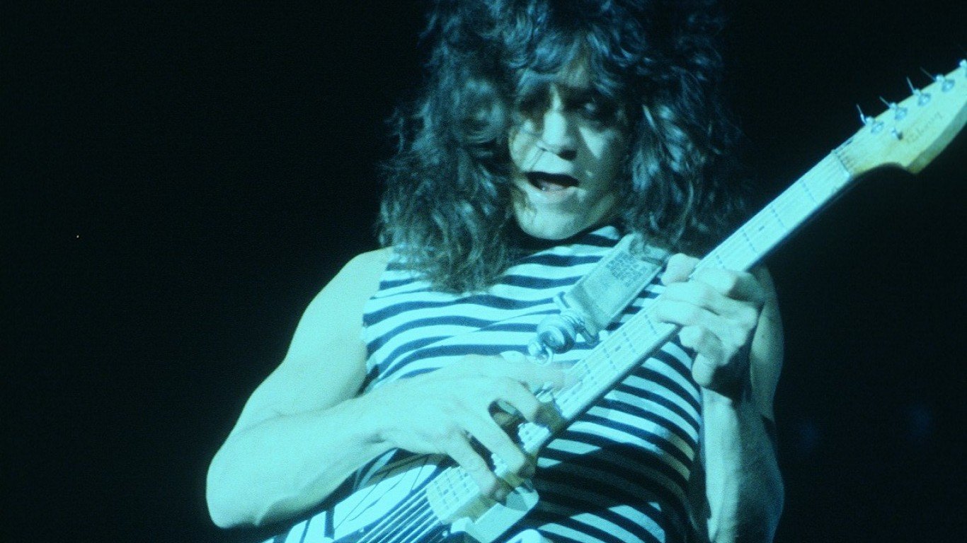 Eddie Van Halen by Carl Lender
