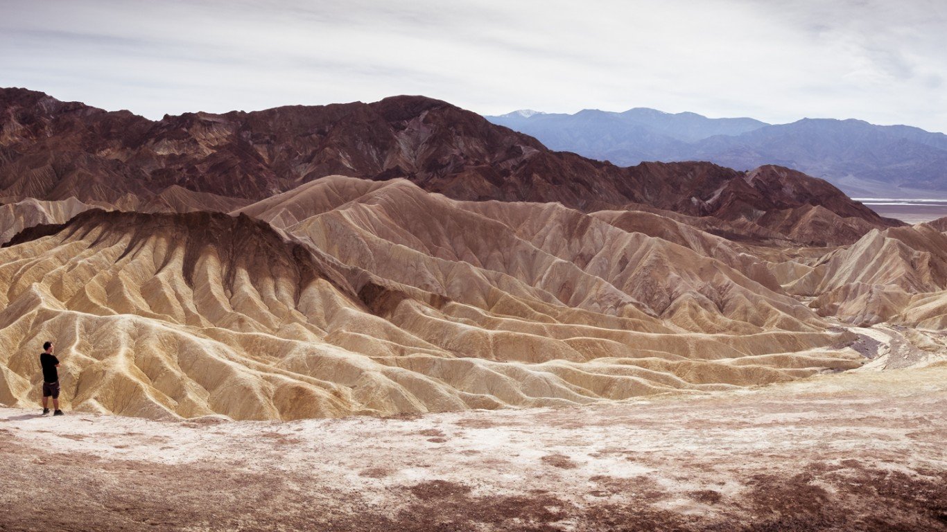 Zabriskie point - Death Valley... by Giuseppe Milo