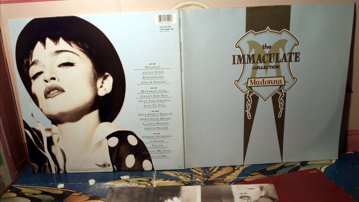 madonna, the immaculate collec... by badgreeb RECORDS