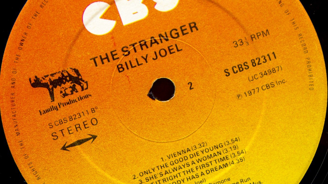 Billy Joel The Stranger by Mark Morgan