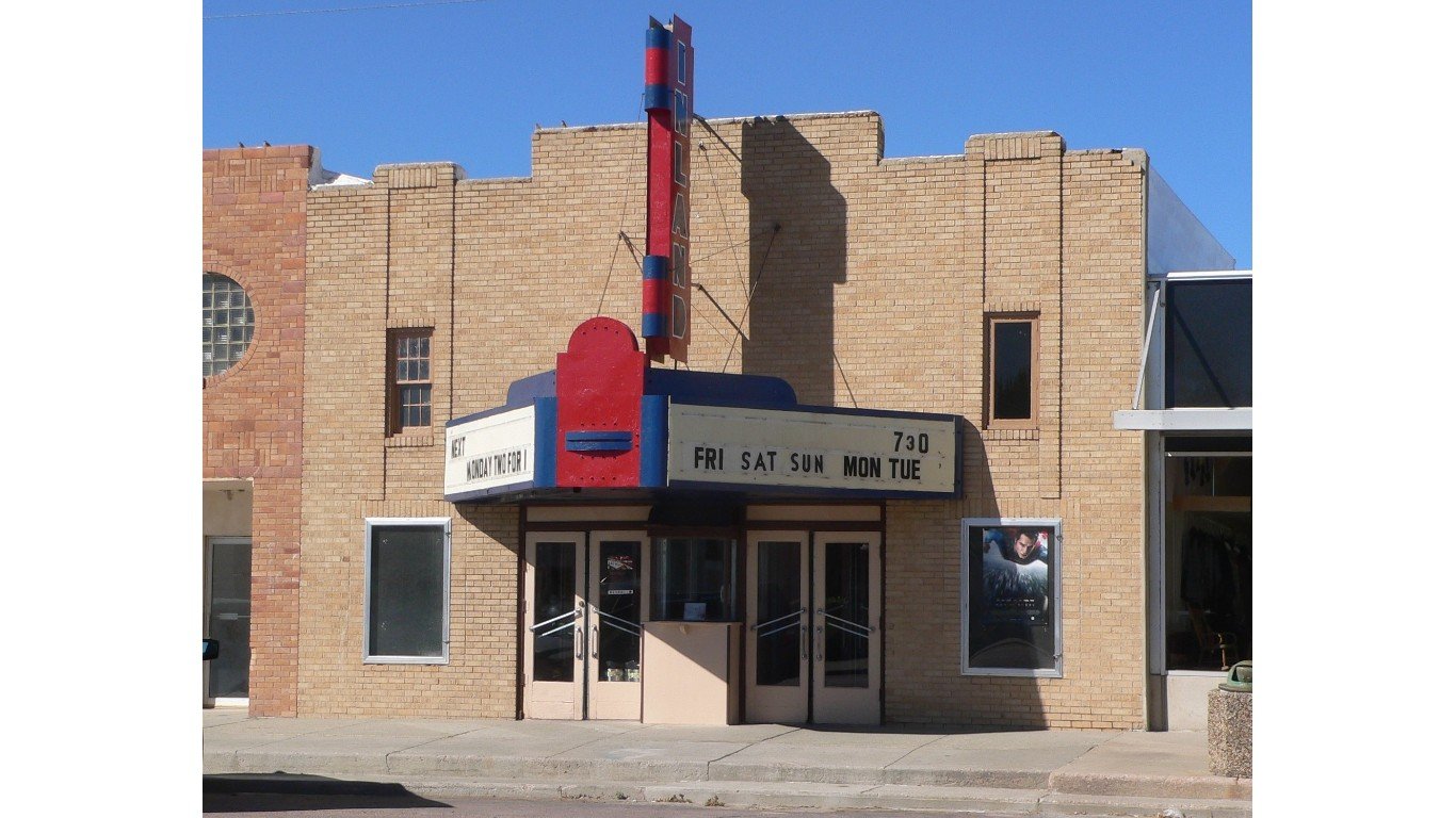 Inland Theater (Martin, SD) from S 1 by Ammodramus