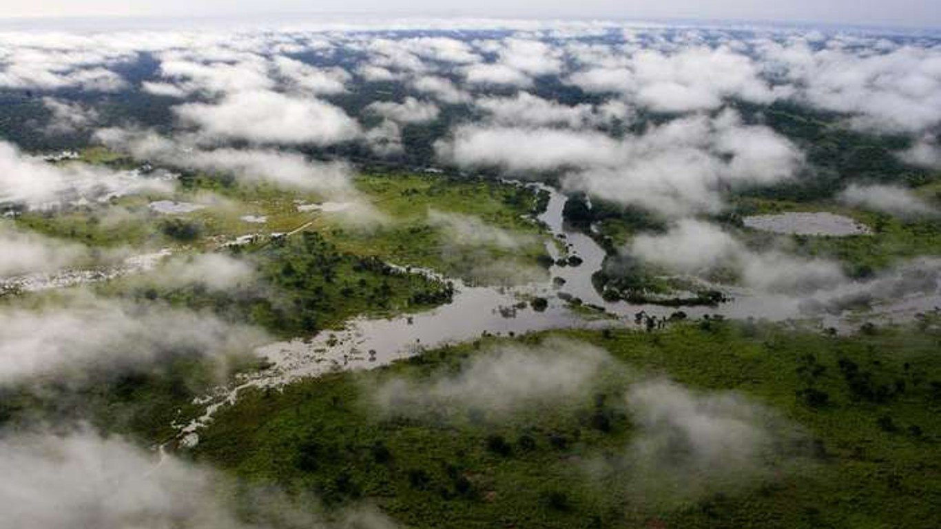 Garamba National Park overhead by Nuria Ortega