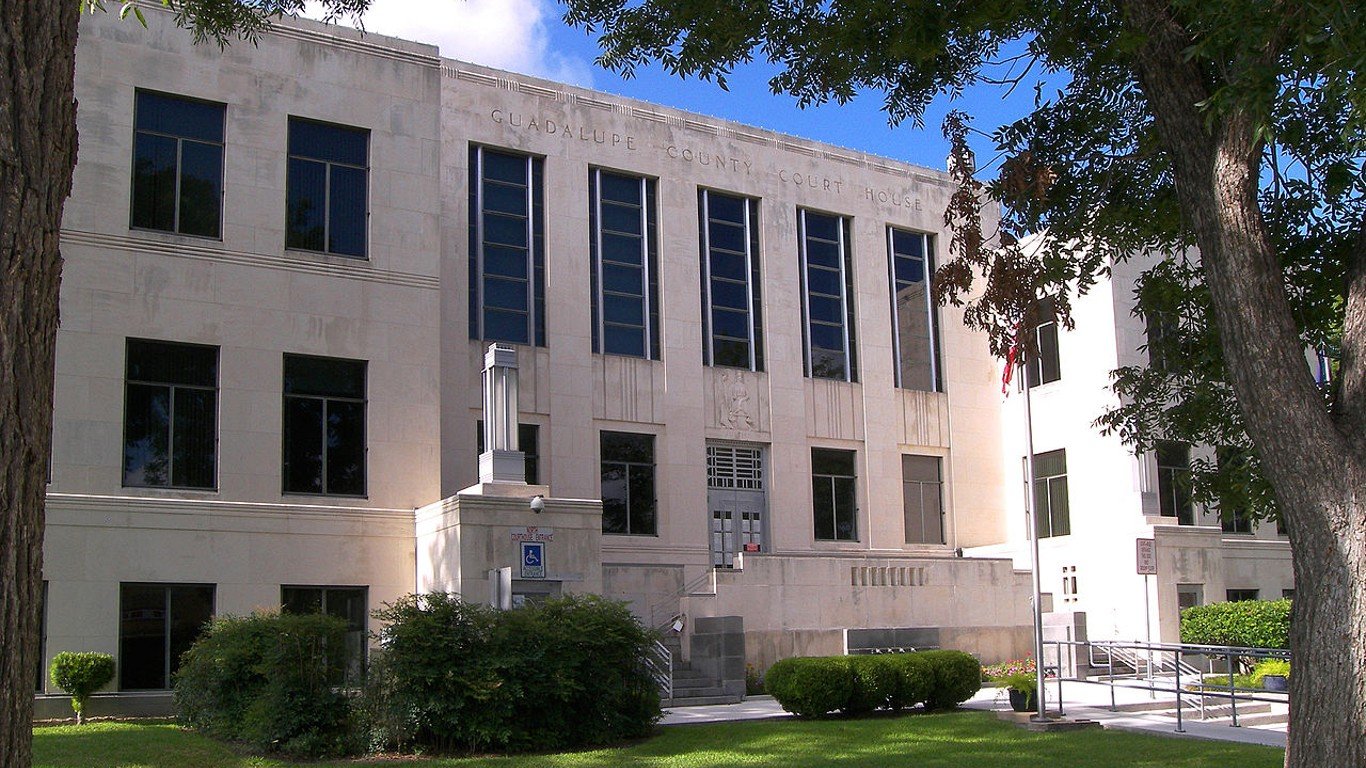 Guadalupe courthouse by Larry D. Moore
