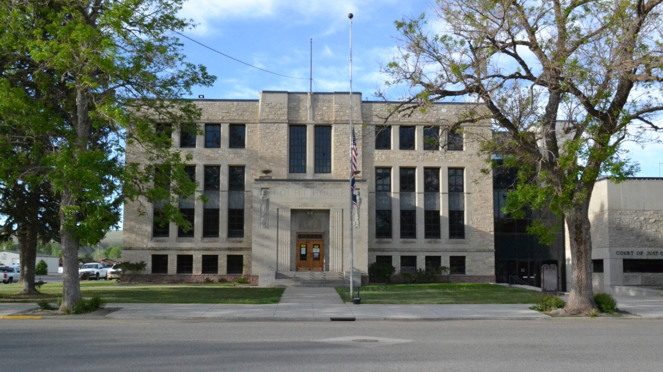 Hot Springs County Courthouse, Thermopolis, WY by 25or6to4