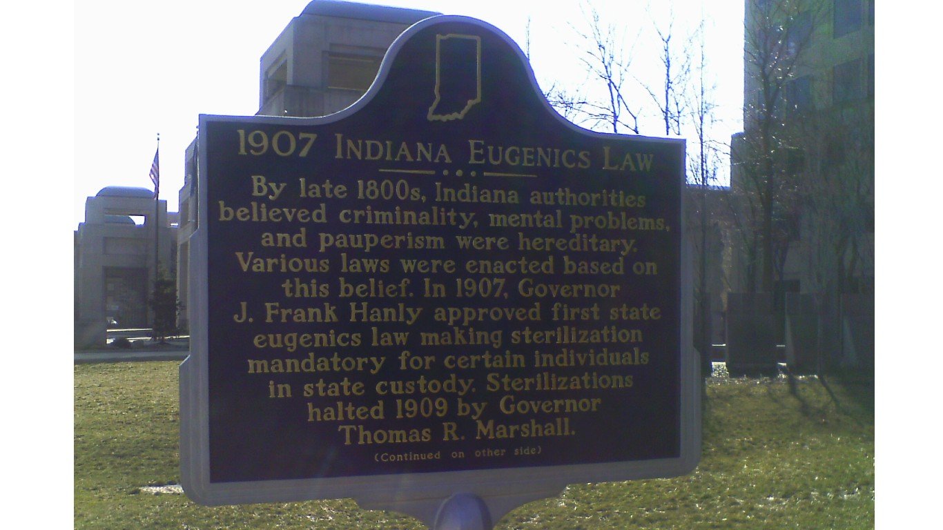 Indiana Eugenics Law Marker 1 by Gbauer8946