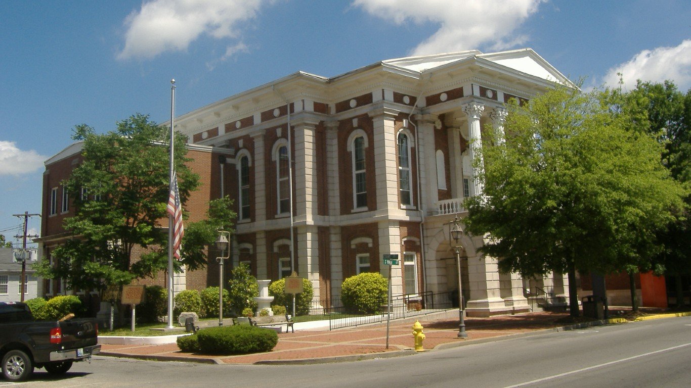 Christian County courthouse Kentucky by Bedford