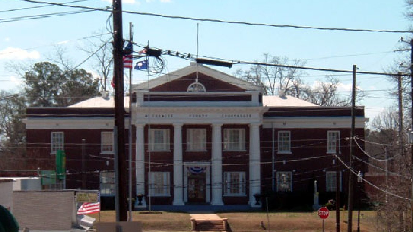 McCormickSC courthouse by K. Armstrong, National Scenic Byways Online