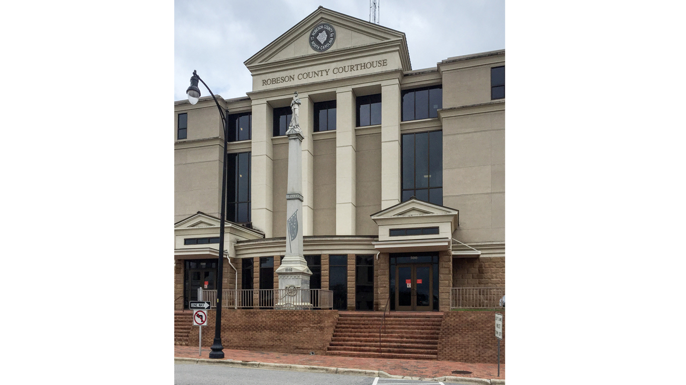 Robeson County Courthouse, Lumberton North Carolina by Kenneth C. Zirkel 