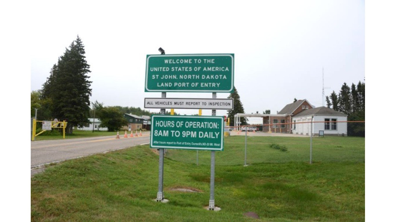 St. John ND Border Station by THE CENTER FOR LAND USE INTERPRETATION
