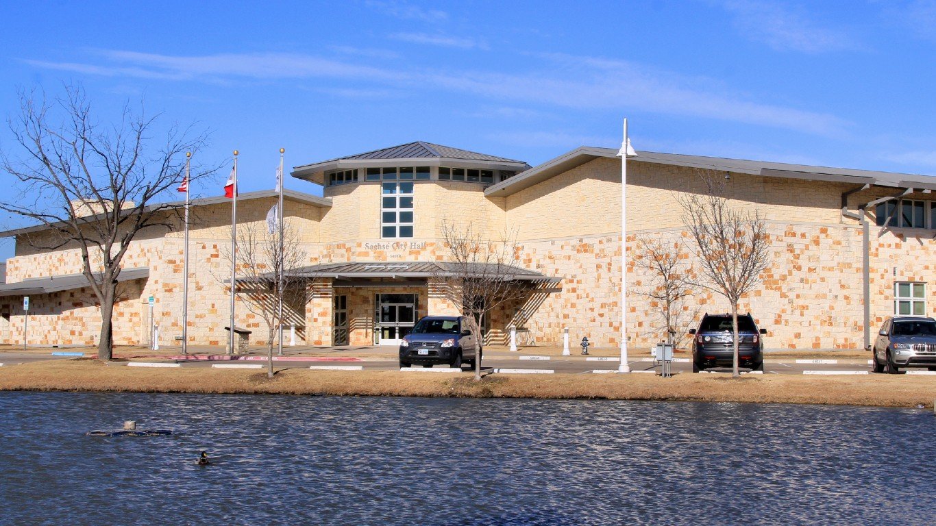 Sachse Texas City Hall by Larry D. Moore