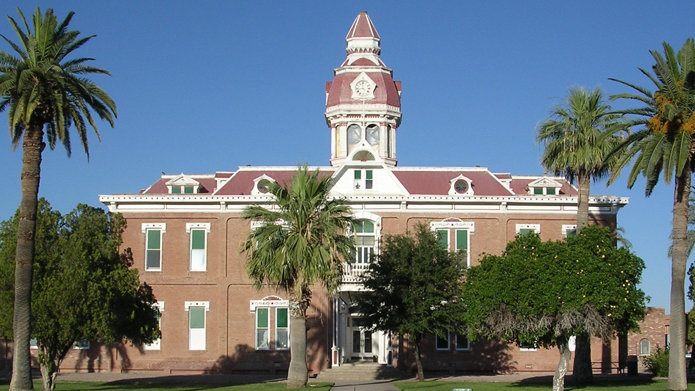 Second Pinal county courthouse by Shereth