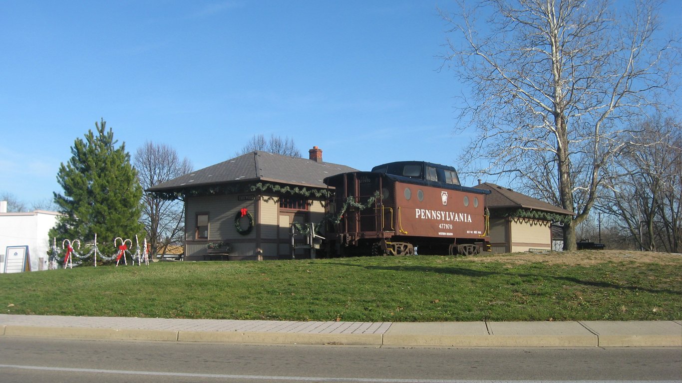 Trotwood Railroad Station by Nyttend