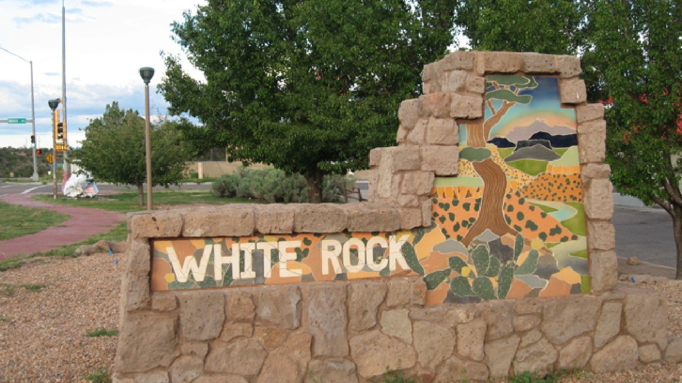 White Rock Welcome Sign by Chyeburashka