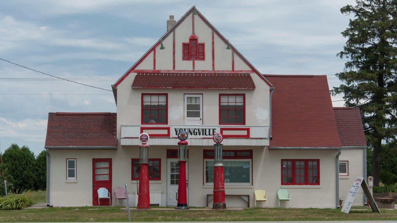Youngville Cafe, Benton County... by Carl Wycoff