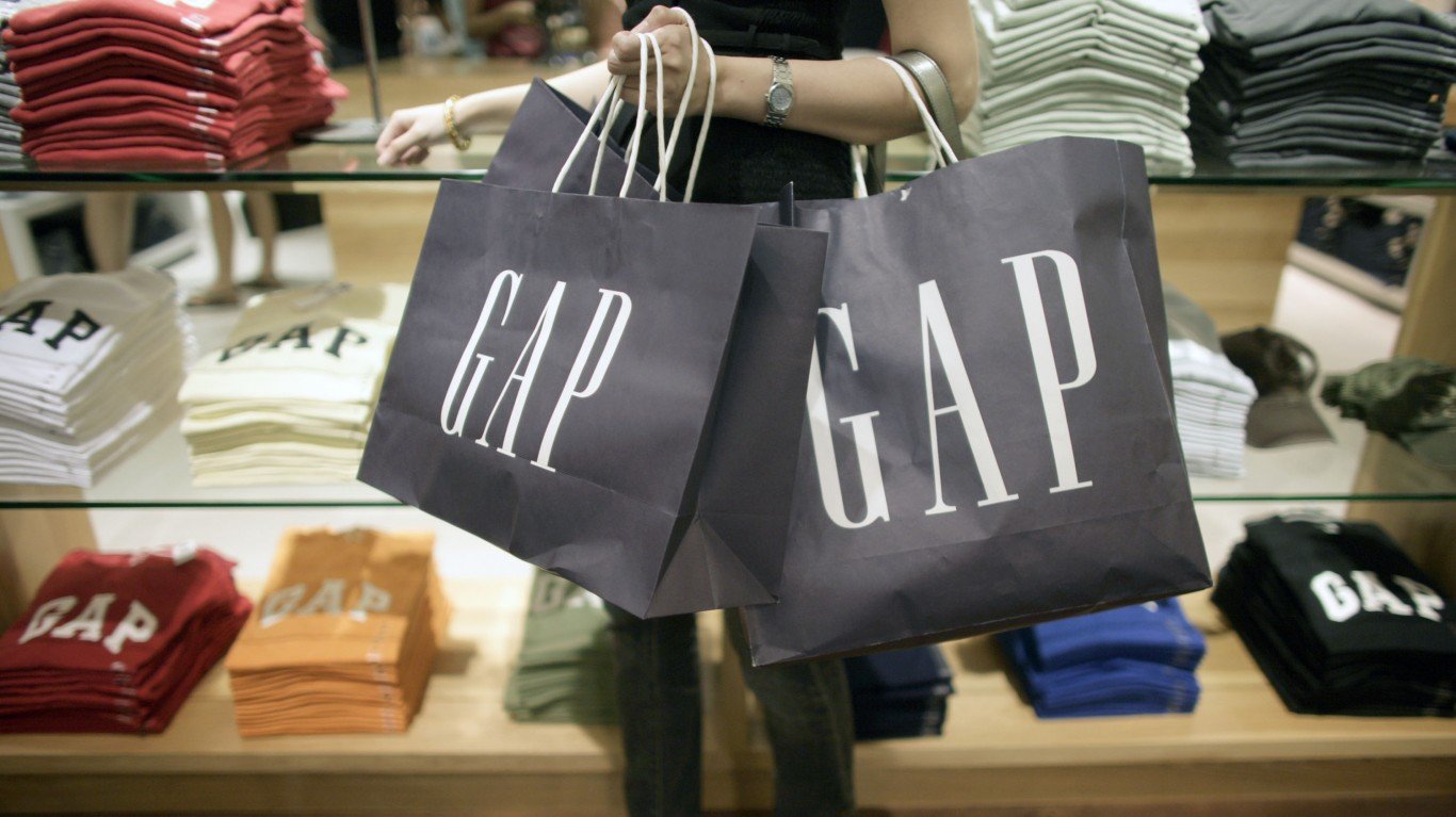 Gap shopping
