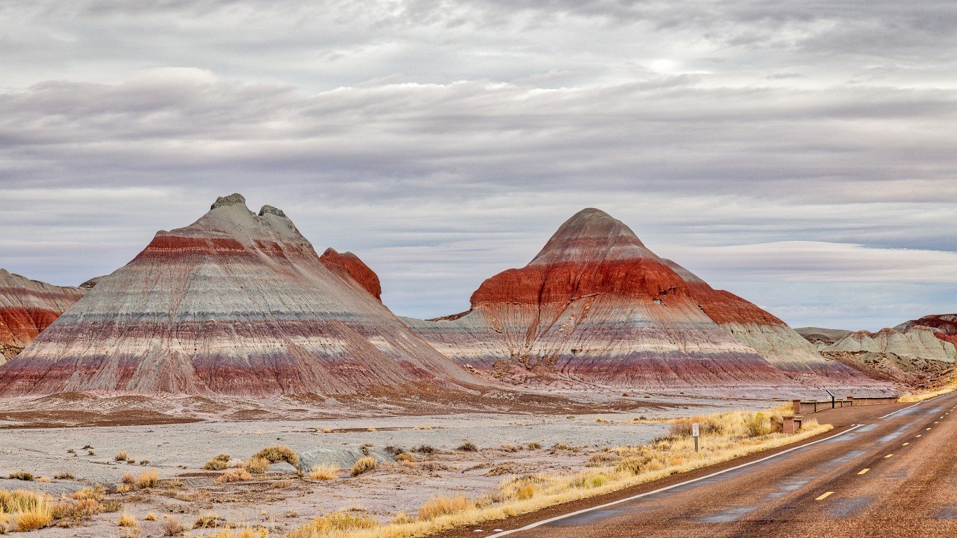 Цветная пустыня Аризона
