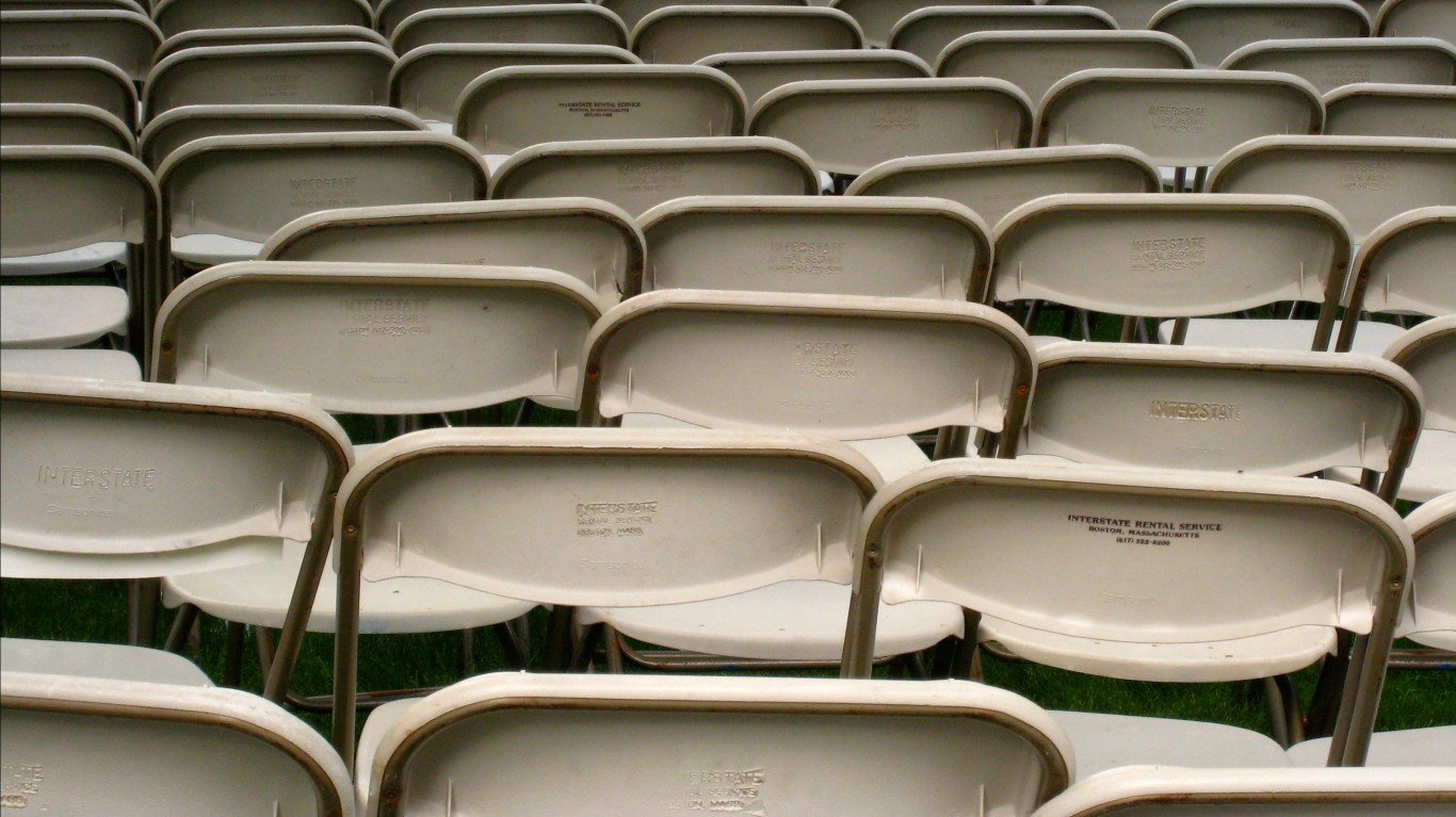 Commencement chairs by Andrew Malone