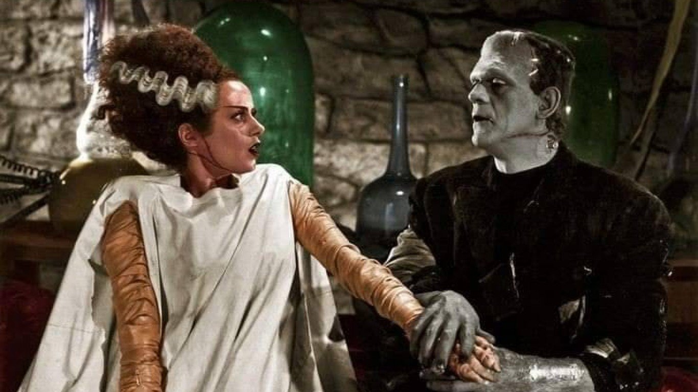 The Bride of Frankenstein 1935 by Ron Frazier