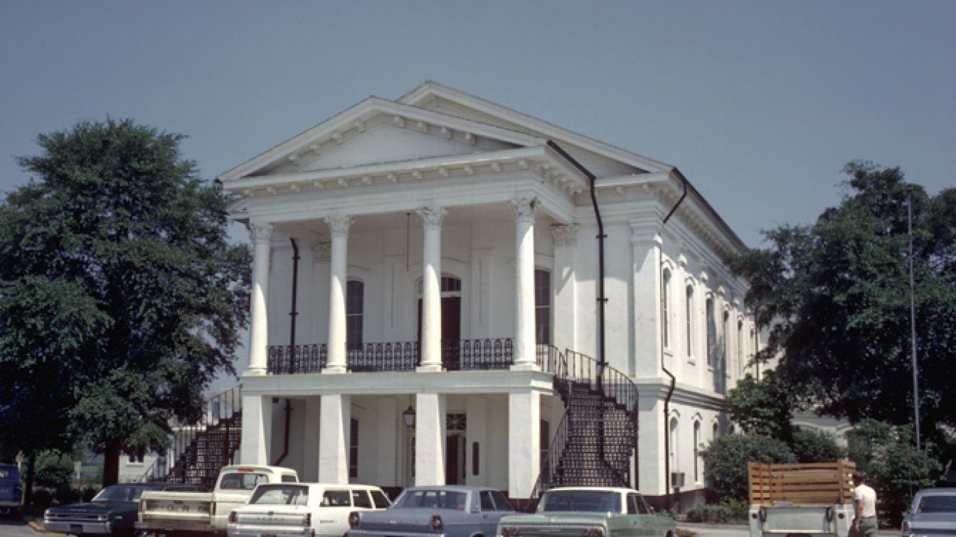 Barnwell County Courthouse, Barnwell, South Carolina by Calvin Beale (1923u20132008)
