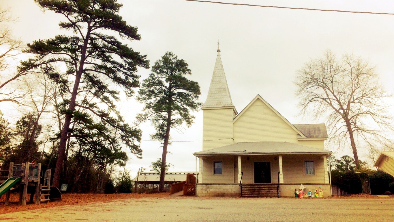 Church in Ellerslie, Georgia by Kim Schuster
