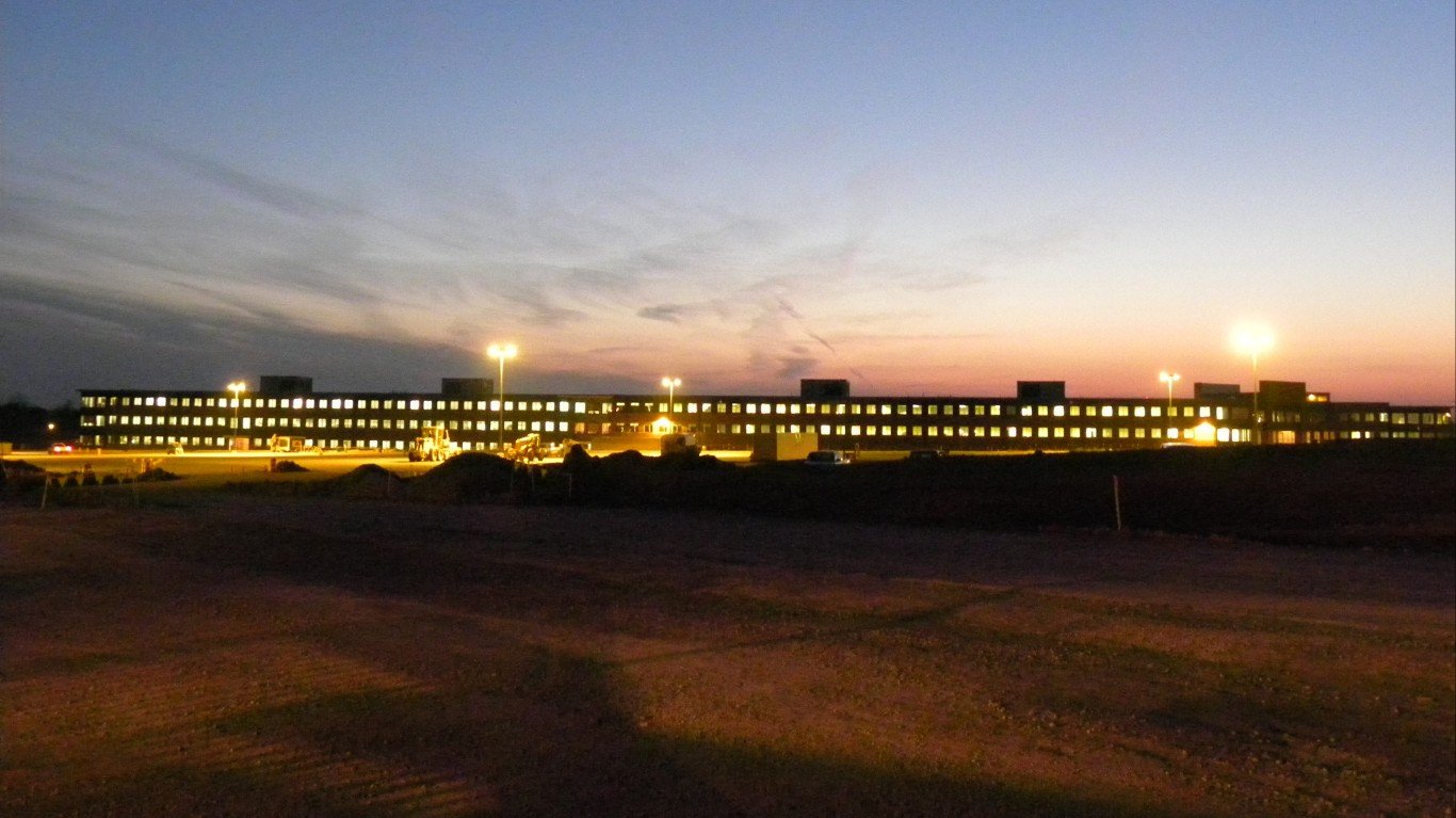 Moon over Fort Knox by LouisvilleUSACE