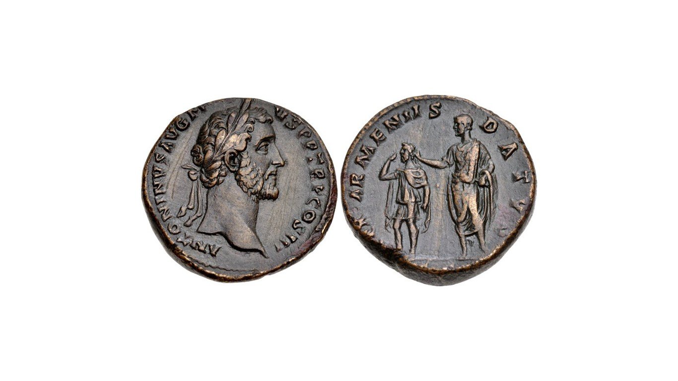 Antoninus Pius... by Classical Numismatic Group, Inc. http://www.cngcoins.com