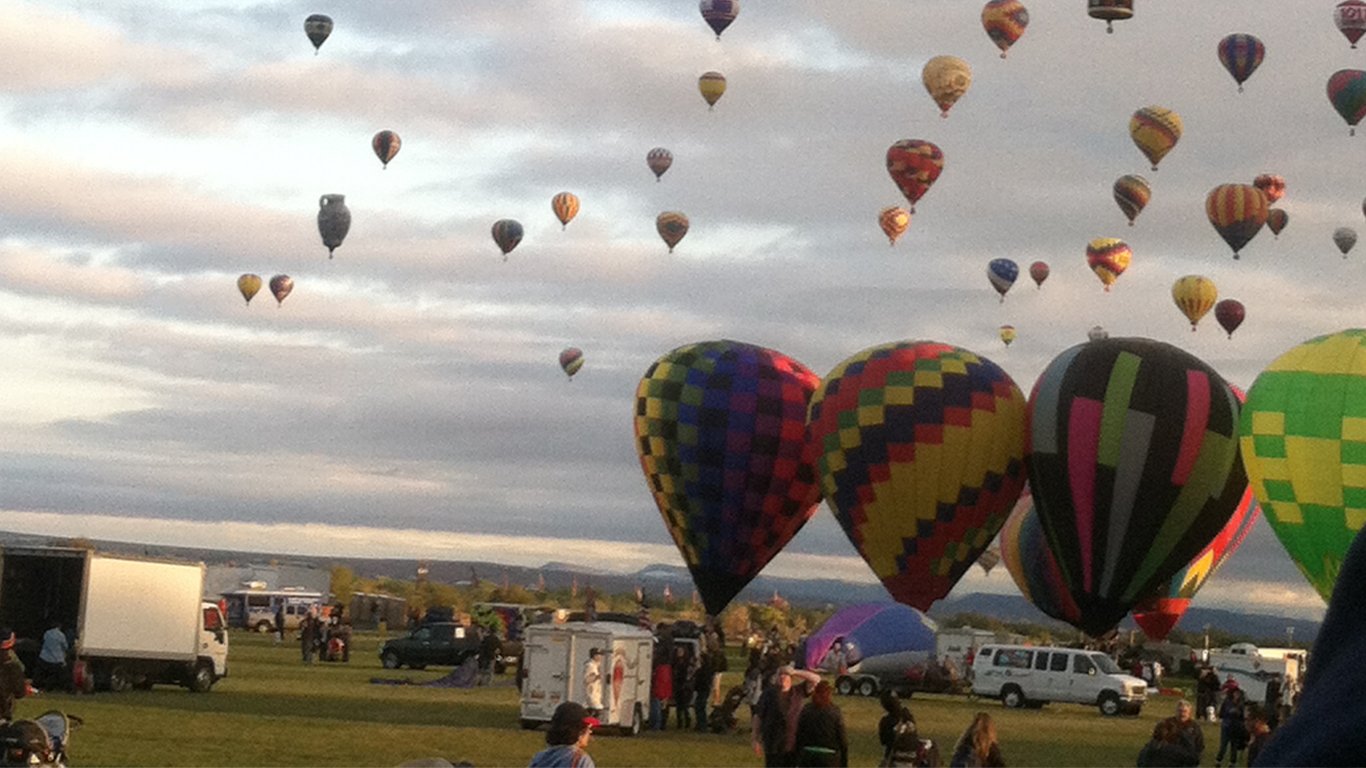 Balloon Fiesta, Fiesta park, Albuquerque, New Mexico by Gelshore2