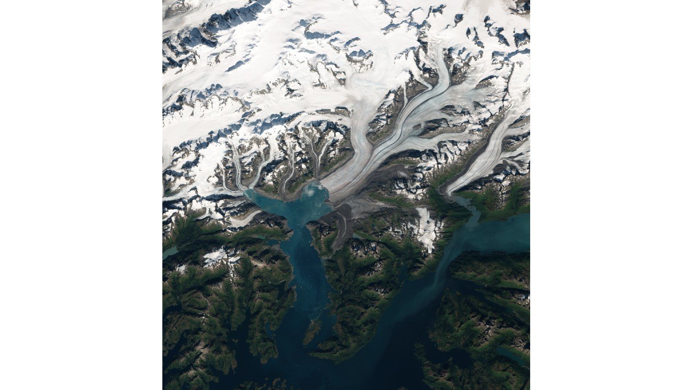 Columbia Glacier... by Contains modified Copernicus Sentinel data 2018