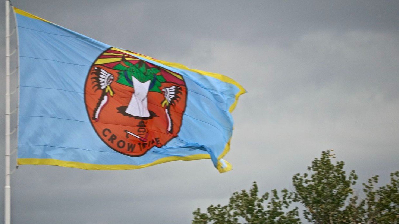 Crow Nation flag by Montanabw