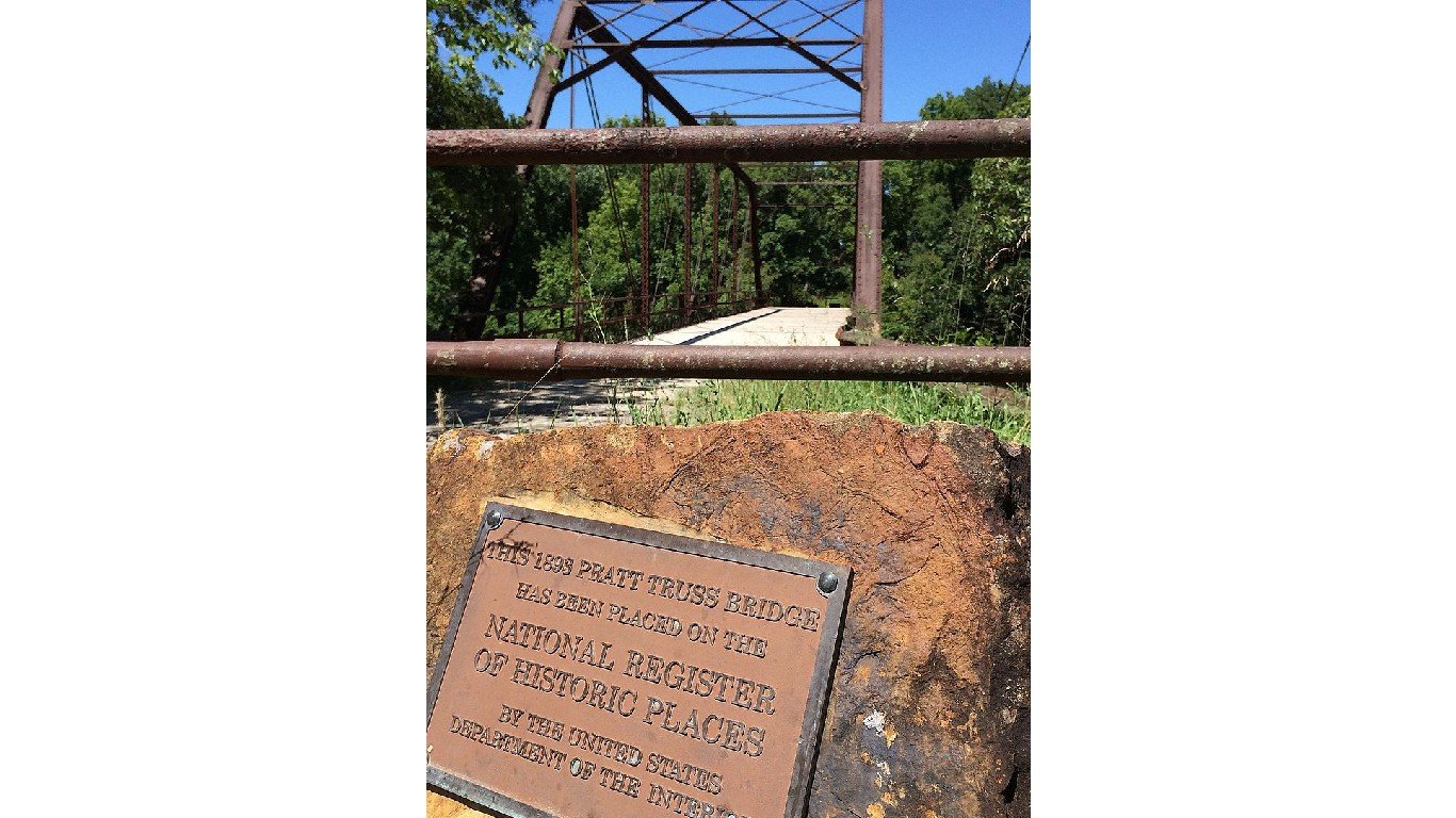lk Falls Truss Bridge NRHP 94000403 Elk County, KS by Jon Roanhaus