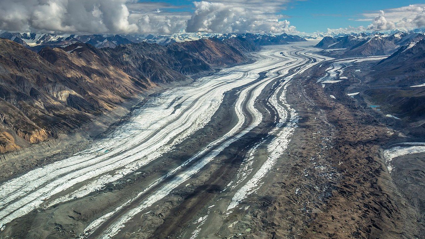 Logan Glacier by NPS / Jacob W. Frank