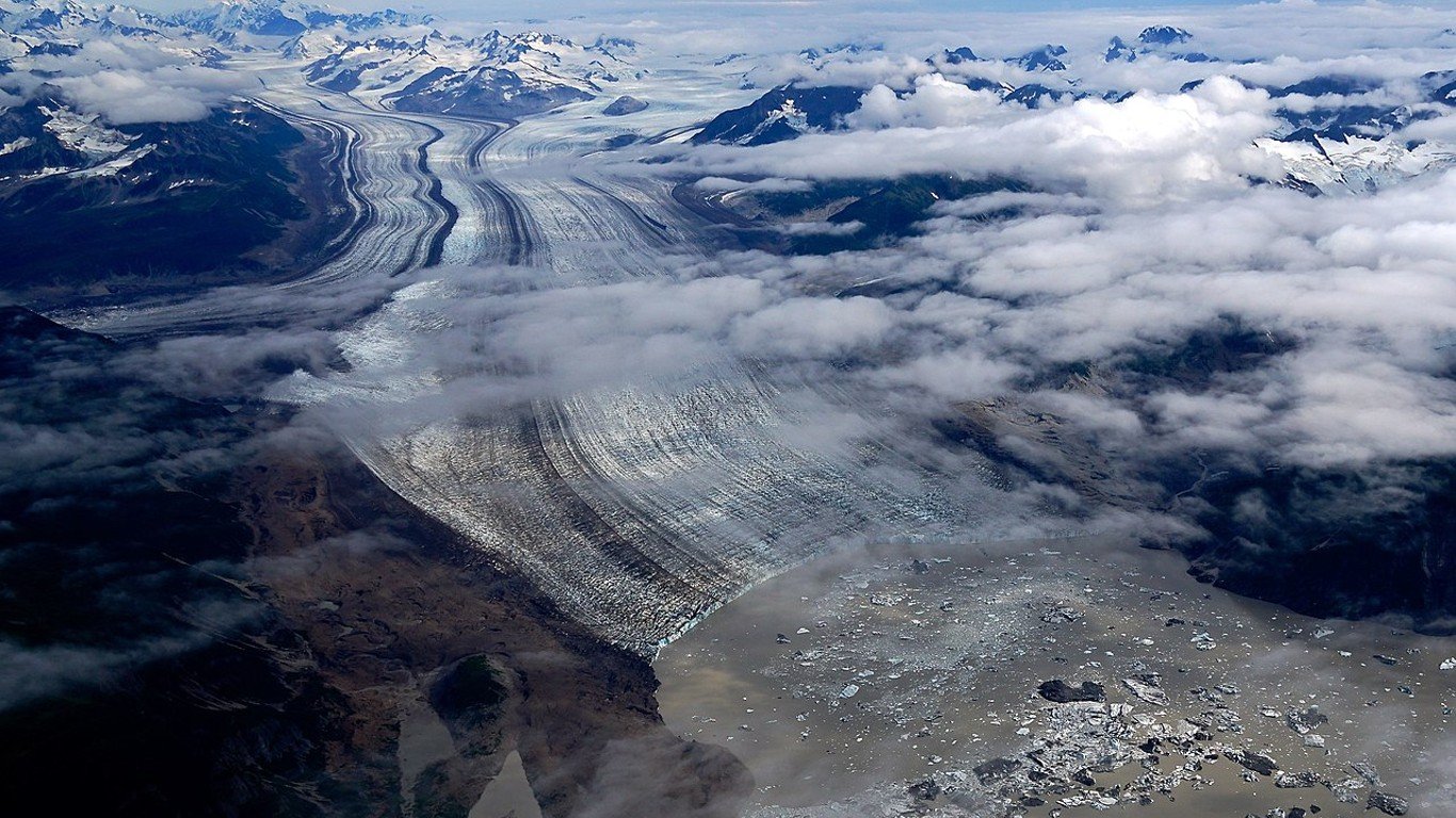 Miles Glacier by NASA ICE