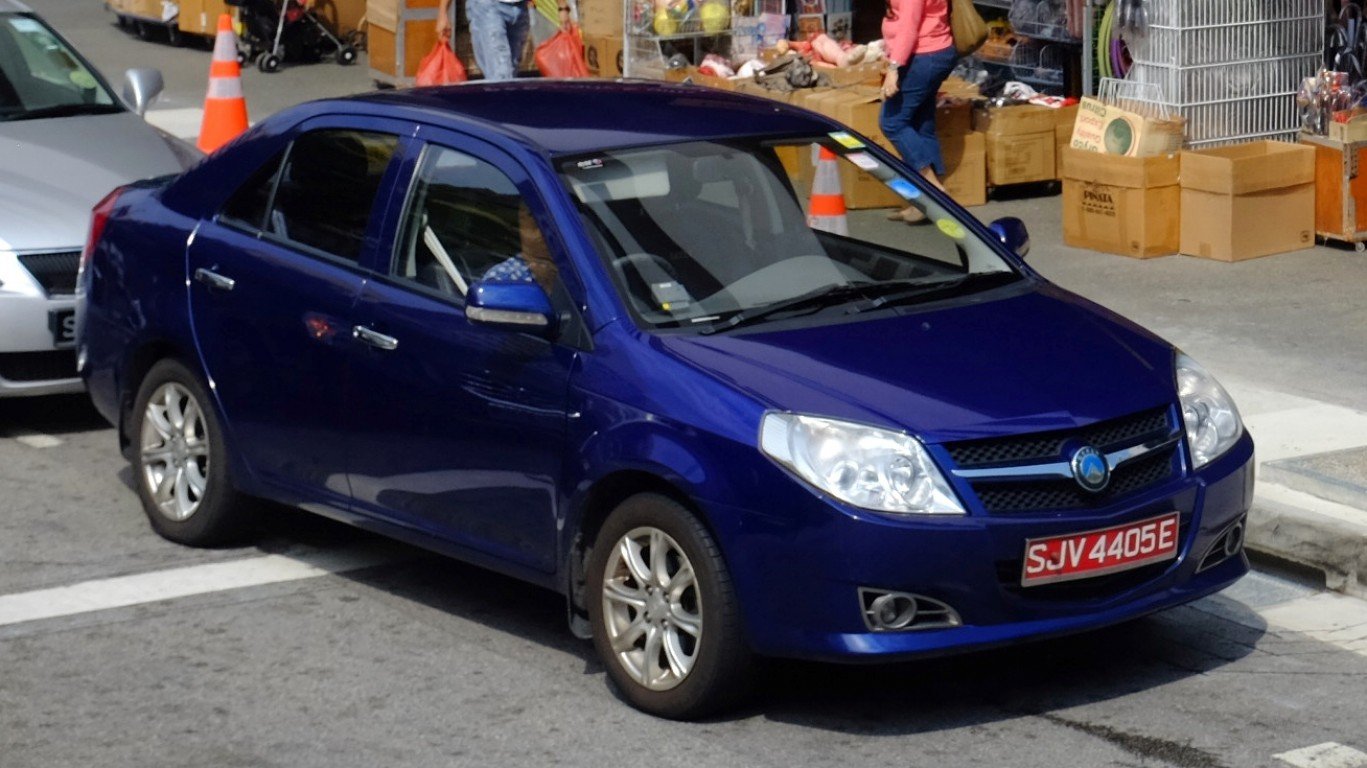 2009 Geely MK in Singapore by Public domain (Flickr)
