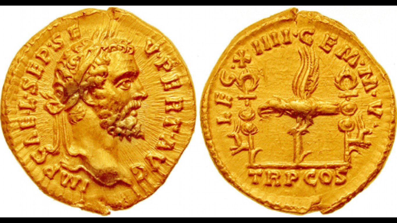 Aureus Septimius Severus-193-leg XIIII GMV by Panairjdde