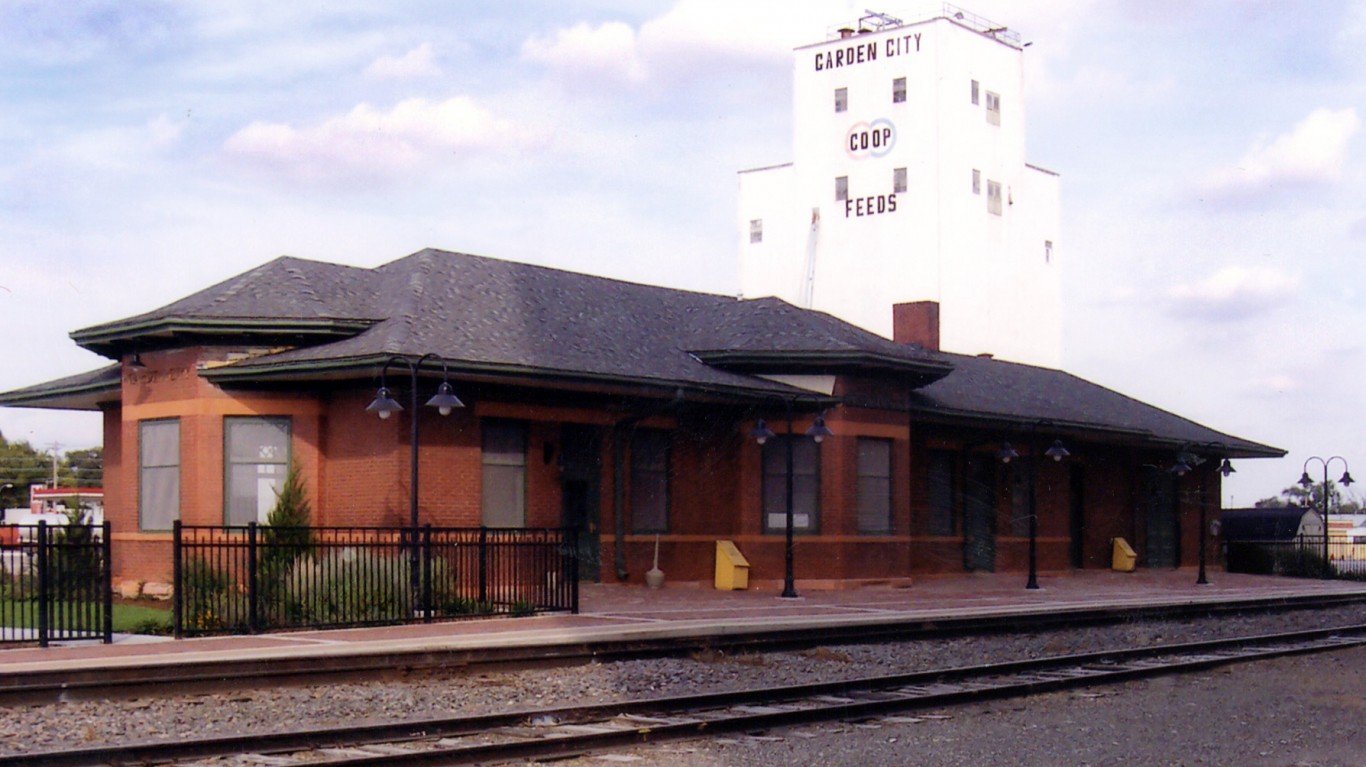 Garden City Amtrak Station by Marion Doss