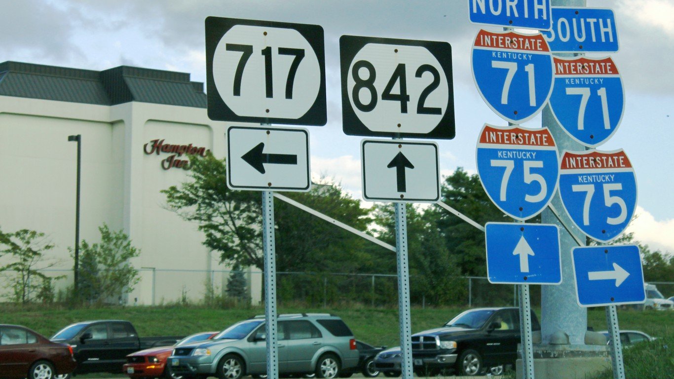 KY842 and KY717 Signs Near I-7... by formulanone