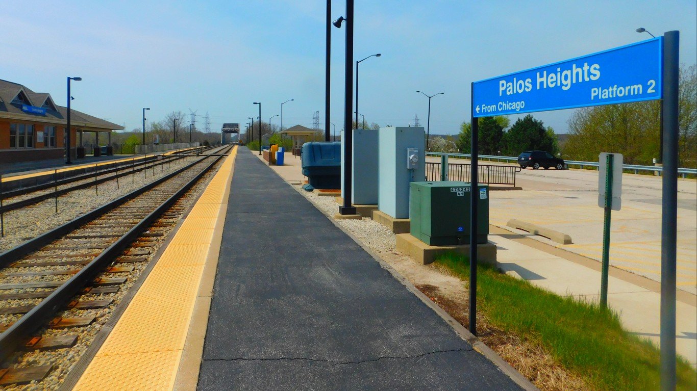 Palos Heights Station by Adam Moss