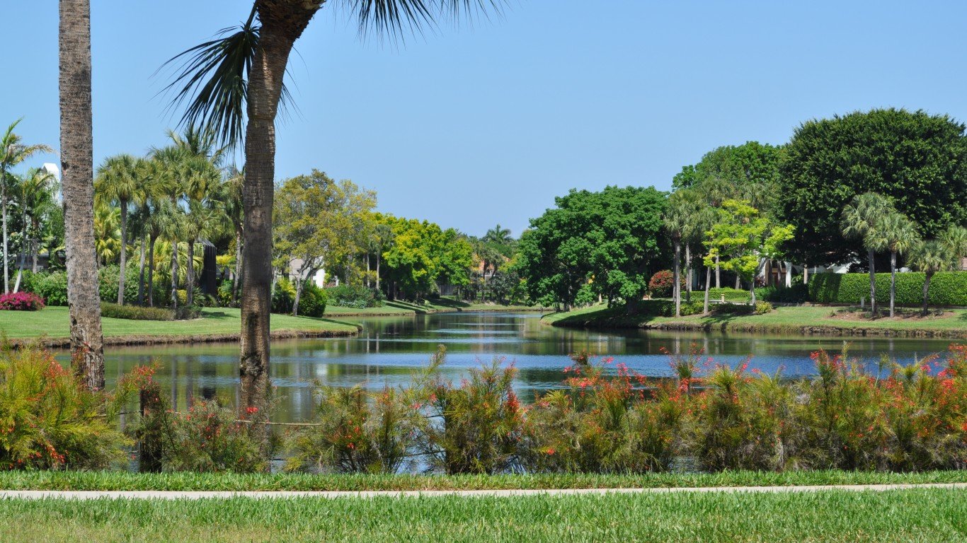 Lake view in Pelican Bay by naplesrealestate
